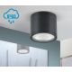 Iluminat pentru baie - Spot LED aplicat cu protectie la umiditate IP65, SPUTNIK 14,5cm, negru