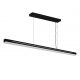Pendule, Lustre suspendate - Lustra suspendata LED, design modern, 3-step MOODMAKER Skylar negru