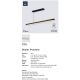 Pendule, Lustre suspendate - Lustra suspendata LED, design modern, 3-step MOODMAKER Skylar negru