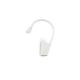 Aplica LED minimalista cu brat flexibil GOOSE AP BIANCO