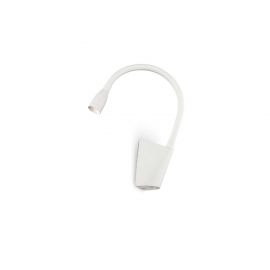 Aplice, corpuri de iluminat pentru pereti - Aplica LED minimalista cu brat flexibil GOOSE AP BIANCO