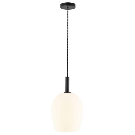 Pendule, Lustre suspendate - Pendul design modern UMA 18 opal alb