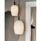 Pendule, Lustre suspendate - Pendul design modern UMA 18 opal alb