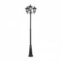 Stalp cu 3 brate stil clasic IP43 Hermine, H-240cm