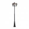 Stalp cu 3 brate stil clasic IP43 Hermine, H-240cm