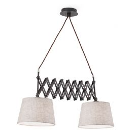 Pendule, Lustre suspendate - Lustra design vintage cu brat extensibil Factory