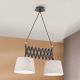 Pendule, Lustre suspendate - Lustra design vintage cu brat extensibil Factory