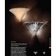 Aplice, corpuri de iluminat pentru pereti - Aplica de perete design elegant SANTA AP1 SMALL ORO