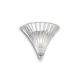 Aplice, corpuri de iluminat pentru pereti - Aplica de perete design elegant SANTA AP1 SMALL TRASPARENTE