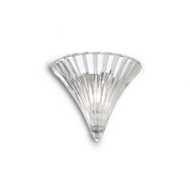 Aplice, corpuri de iluminat pentru pereti - Aplica de perete design elegant SANTA AP1 SMALL TRASPARENTE