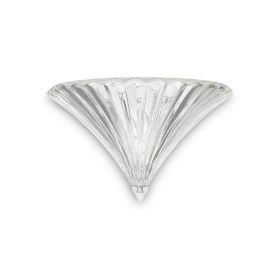 Aplice, corpuri de iluminat pentru pereti - Aplica de perete design elegant SANTA AP1 BIG TRASPARENTE