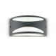 Aplica de exterior moderna IP44 REX-3 AP1 ANTRACITE