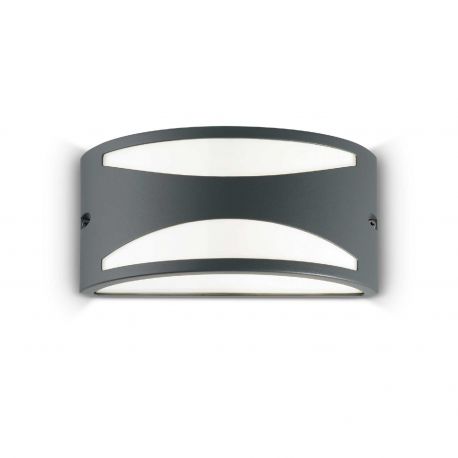 Aplice - Aplica de exterior moderna IP44 REX-3 AP1 ANTRACITE