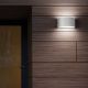 Aplice - Aplica de exterior moderna IP44 REX-2 AP1 ANTRACITE