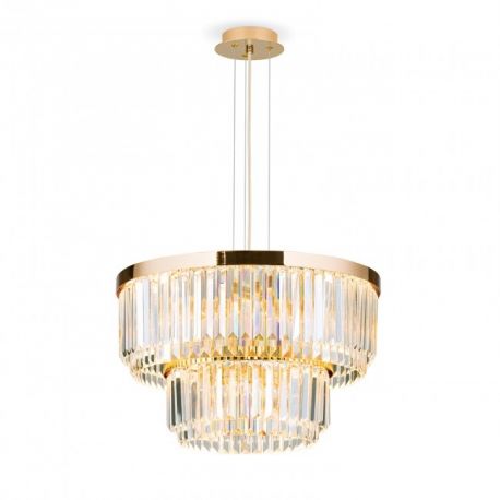 Candelabre, Lustre - Candelabru, Lustra LED design LUX PRISM, 24K gold plated