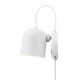 Aplice, corpuri de iluminat pentru pereti - Aplica de perete, cu mufa usb, design modern Angle alb