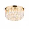 Lustra LED design LUX PRISM 35cm, 24K gold plated