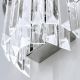 Aplice, corpuri de iluminat pentru pereti - Aplica LED design LUX PRISM, chrome
