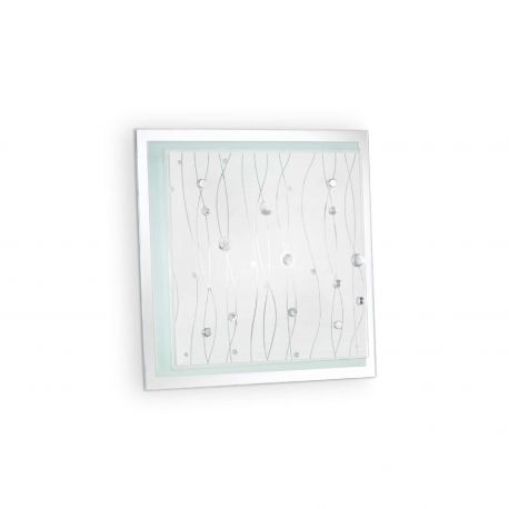 Plafoniere - Plafoniera design clasic OCEAN PL2 TRASPARENTE