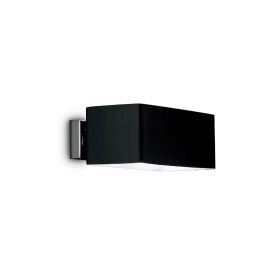 Aplice, corpuri de iluminat pentru pereti - Aplica de perete design modern BOX AP2 NERO