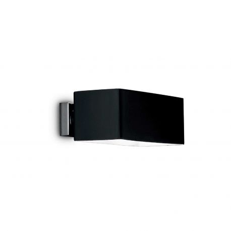 Aplice, corpuri de iluminat pentru pereti - Aplica de perete design modern BOX AP2 NERO