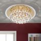 Lustre aplicate - Lustra, Plafoniera eleganta cu cristale K9, Gloria 38cm, gold