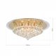 Lustre aplicate - Lustra, Plafoniera eleganta cu cristale K9, Gloria 50cm, gold