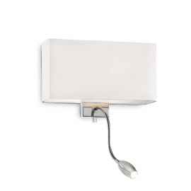 Aplice, corpuri de iluminat pentru pereti - Aplica de perete design elegant HOTEL AP2 BIANCO