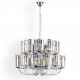 Candelabre, Lustre - Candelabru cromat design LUX cu cristal K9 Gstaad