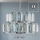 Candelabre, Lustre - Candelabru cromat design LUX cu cristal K9 Gstaad