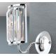 Aplice, corpuri de iluminat pentru pereti - Aplica cromata design LUX cu cristal K9 Gstaad