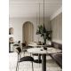 Pendule, Lustre suspendate - Pendul design modern NORI 18 negru
