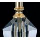 Veioze - Veioza, lampa de masa design LUX VERONIQUE, auriu/ abajur crem