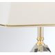 Veioze - Veioza, lampa de masa design LUX VERONIQUE, auriu/ abajur crem