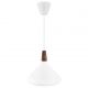 Pendul design modern NORI 27 opal alb
