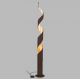 Lampadar dimabil, lampa de podea metalica design vintage Eliano