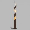 Lampadar dimabil, lampa de podea metalica design vintage Eliano