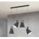 Pendule, Lustre suspendate - Lustra cu 4 pendule design industrial THEKE