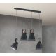 Pendule, Lustre suspendate - Lustra cu 4 pendule design industrial THEKE