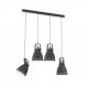 Pendule, Lustre suspendate - Lustra cu 4 pendule design industrial THEKE