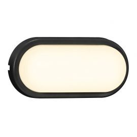 Aplice, corpuri de iluminat pentru pereti - Aplica LED de perete pentru iluminat exterior design modern IP54 Cuba Energy Oval...