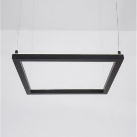 Pendule, Lustre suspendate - Lustra suspendata LED dimabila design modern ETERNA negru