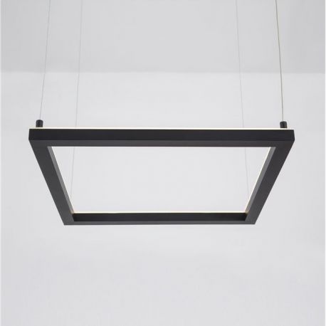 Pendule, Lustre suspendate - Lustra suspendata LED dimabila design modern ETERNA negru