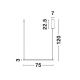 Pendule, Lustre suspendate - Lustra suspendata LED dimabila design modern ETERNA negru