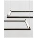 Pendule, Lustre suspendate - Lustra suspendata LED dimabila design modern ETERNA negru