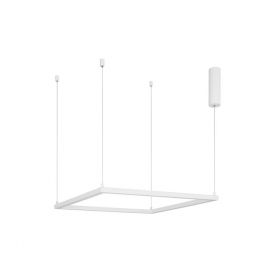 Pendule, Lustre suspendate - Lustra suspendata LED dimabila design modern ETERNA alb
