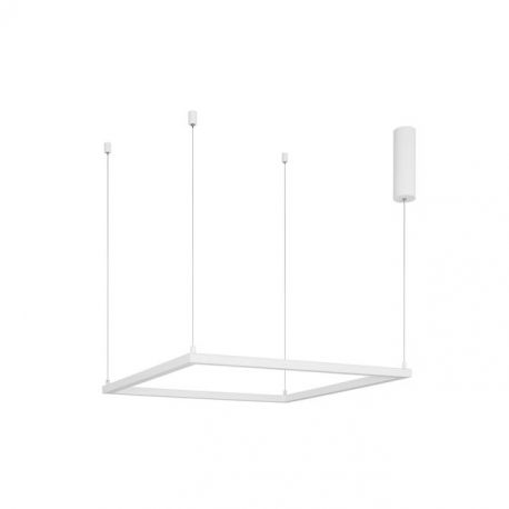 Pendule, Lustre suspendate - Lustra suspendata LED dimabila design modern ETERNA alb