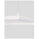 Pendule, Lustre suspendate - Lustra suspendata LED dimabila design modern ETERNA alb