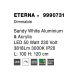 Pendule, Lustre suspendate - Lustra suspendata LED dimabila design modern ETERNA alb