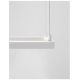 Pendule, Lustre suspendate - Lustra suspendata LED dimabila design modern ETERNA alb